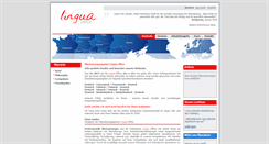 Desktop Screenshot of lingua-office.de